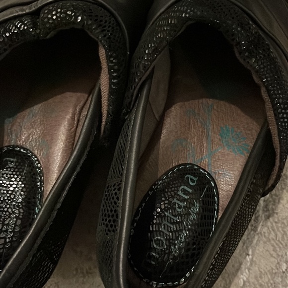 Montana Bayonne Leather Black Mule Clog Size 6.5 - Picture 10 of 11